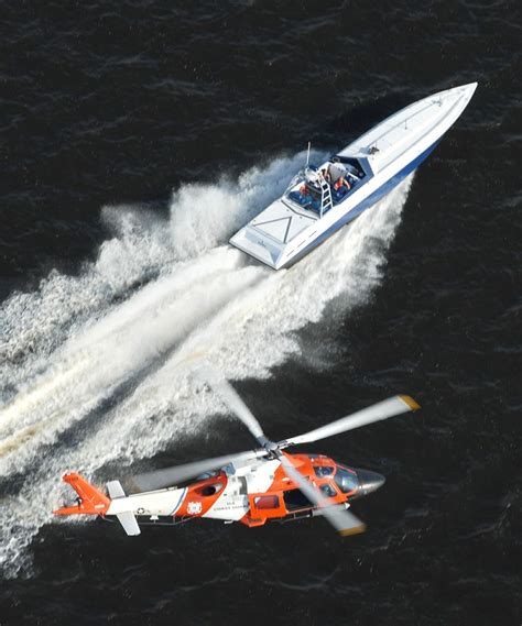 Boat Helicopter Speedboat Us Coast Guard Boat L Boat Helicopter
