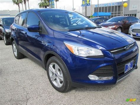 2015 Deep Impact Blue Metallic Ford Escape Se 104480932 Photo 16