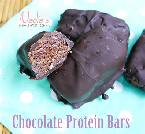 Clean Eating Chocolate Covered Protein Bars Uk Health Blog Nadia