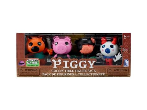 Piggy Pack Di 4 Figure 8 Cm Bizak 64238151 Juguetilandia