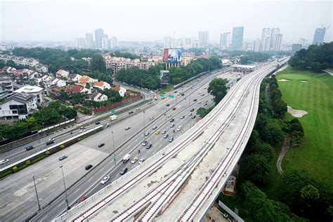 The phileo damansara mrt station is an elevated mrt station serving the phileo damansara commercial centre and the northern sections of petaling jaya, namely sections 16. Pictures of Phileo Damansara MRT Station during ...
