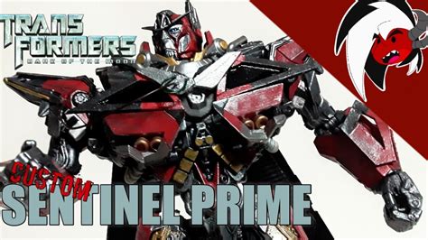 Transformers Dotm Leader Class Sentinel Prime Custom Youtube
