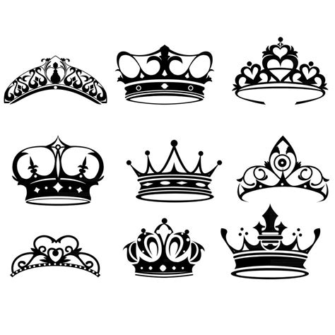 Chill out, get settled, and have a scroll through this. crown vector icons | Crown tattoo design, Crown tattoo ...