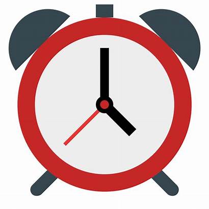 Clock Alarm Flat Svg Transparent Icons8 Clipart