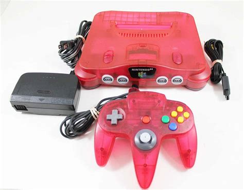 Nintendo 64 N64 System Watermelon Red For Sale Your Gaming Shop