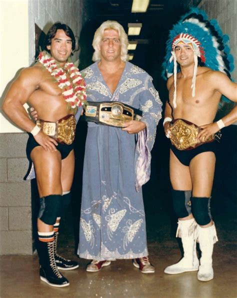 Rock N Wrestling Ricky Steamboat Ric Flair And The Late Jay