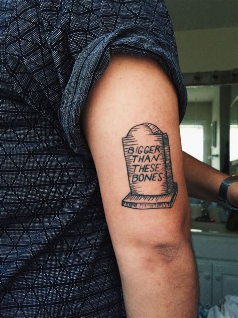 Lyrics from Control by Halsey | Tattoo done by Joseph Sutphin at Tried