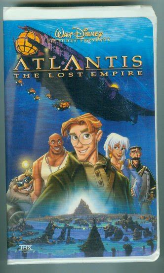 Disneys Atlantis The Lost Empire Vhs 2002