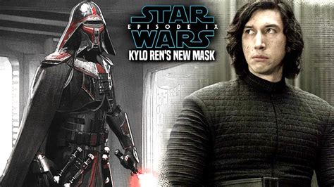 Star Wars Kylo Rens New Mask In Episode 9 Leaked Details And More