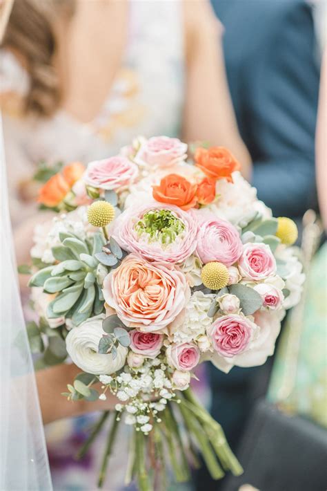 Spring Inspired Rustic Chic Uk Wedding Spring Wedding Bouquets