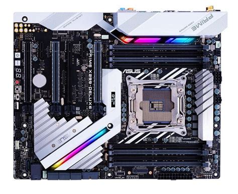Asus Prime X299 Deluxe Lga2066 Ddr4 Usb 31 X299 Atx Motherboard With