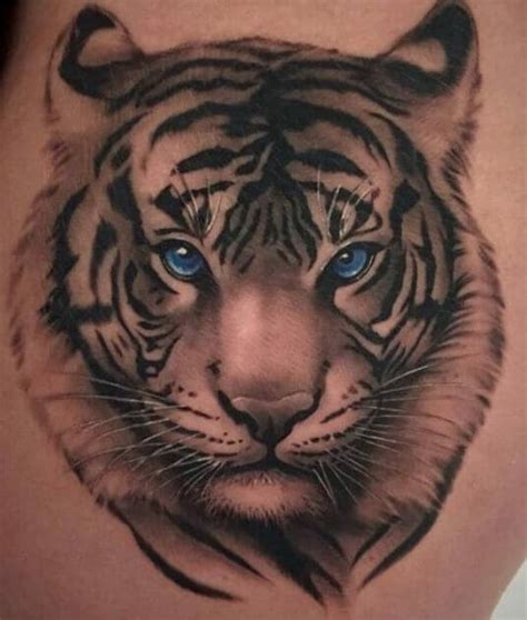 16 Best Tiger Tattoo Designs For Thigh Petpress