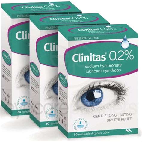 Buy Clinitas 0 2 Dry Eye Drop Vials Eyecare Partners