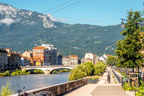 Grenoble City In France Stock Photo Image Of Marius 78449880
