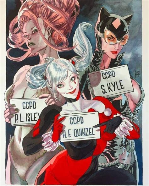 Gotham City Sirens By Guillem March In Brian Byrnes S Commissions