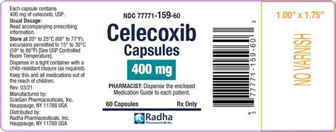 Celecoxib Fda Prescribing Information Side Effects And Uses