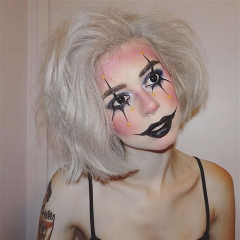 Crazy Clown Halloween Makeup Diy Easy Halloween Makeup Clown