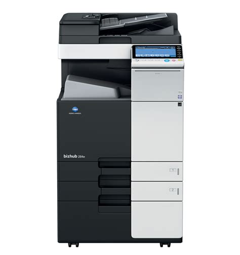 Find everything from driver to manuals of all of our bizhub or accurio products. Konica Minolta bizhub 284e SH; Copy; Print; Scan (SH284E-C3)