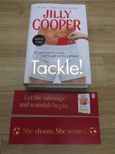 Signed Tackle By Jilly Cooper Obe 1st Edition New Hardback Free Bag And Bookmark Ebay