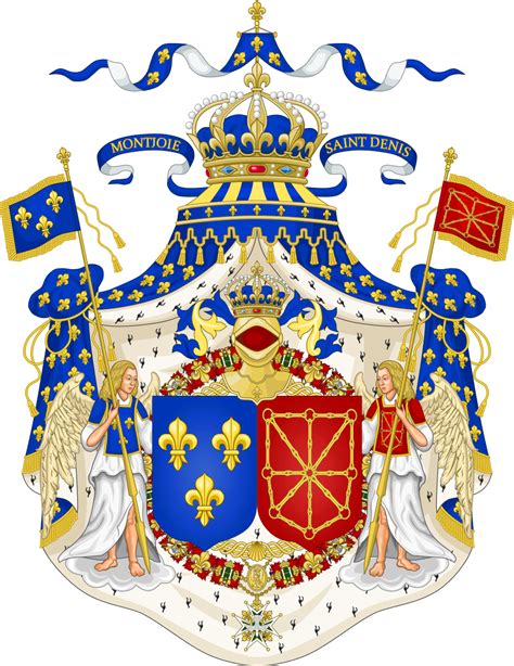 Filegrand Royal Coat Of Arms Of France And Navarresvg Coat Of Arms