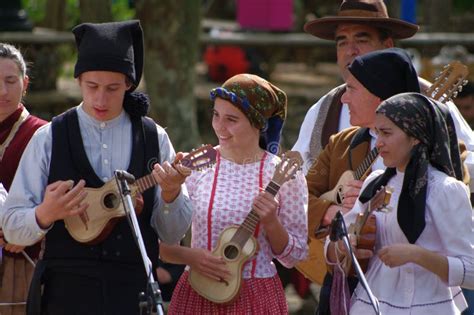 Portuguese Folklore Ranch Editorial Photography Image Of Musicians