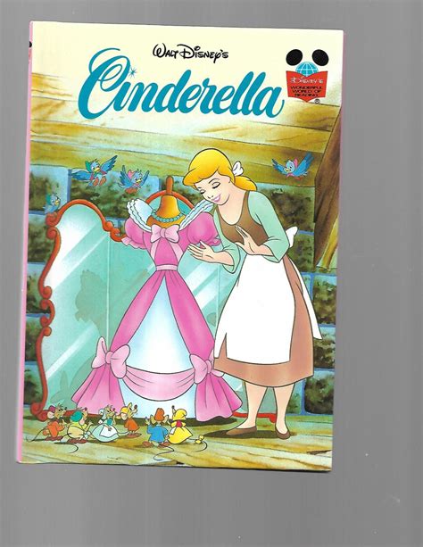 Walt Disneys Cinderella Disneys Wonderful World Of Reading Hc The