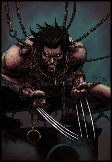 Leinilyus Wolverine Wolverine Art Comic Books Art
