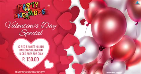 Make your valentine's day extra special. Valentines Day Special @ Party & More • Kimberley PORTAL