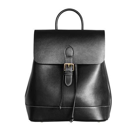 Womens Designer Leather Backpack Purse