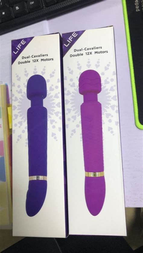 Dual Motor Magic Wand Vagina Vibrator Sex Toy For Woman Masturbation
