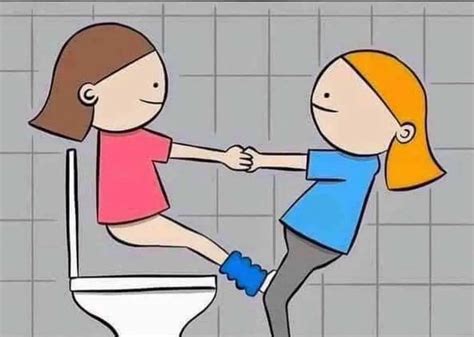 why do girls go to bathroom together bath tricks