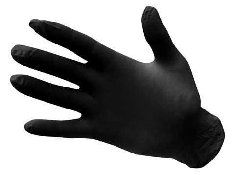 Northrock Safety Black Powder Free Nitrile Disposable Glove Black