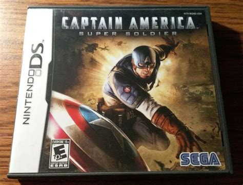 Captain America Super Soldier Nintendo Ds 2011 For Sale Online Ebay