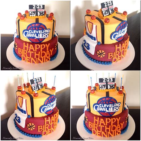 Cleveland Cavaliers Cake By Heavenly Sweet Bites In Mays Landing Nj Vanilla Cake With Fondant
