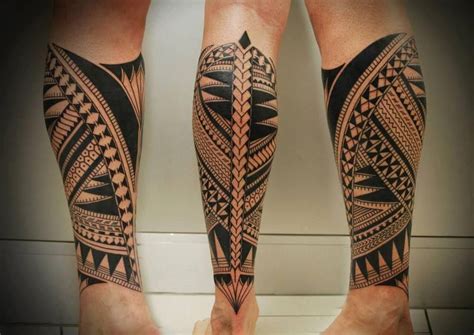 Maori Tattoo Design Style Maoritattoos Tatuajes Maori Pierna