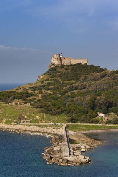 Print Of Tunisia Northern Tunisia Tabarka Genoese Fort And