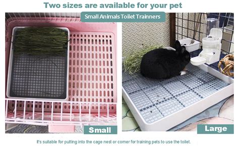 22x18 Inches Rabbit Litter Box With Grate Extra Large