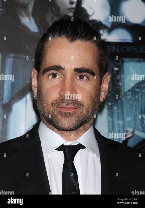 Colin Farrell Attending The Dead Man Down World Premiere Held At The