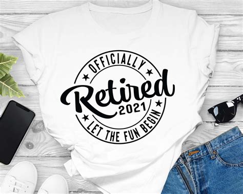 Officially Retired Let The Fun Begin SVG Retired Gift Svg | Etsy