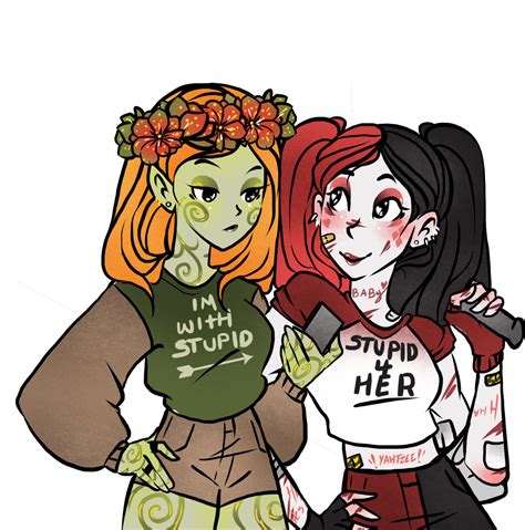 I Really Love This It S So Cute Harlivy Poison Ivy Harley Quinn