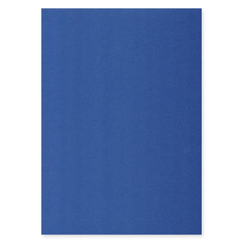 A4 Pearlescent Royal Blue Card