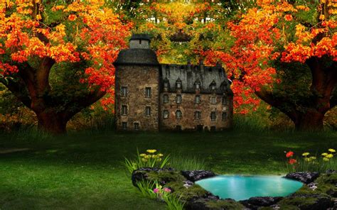 Hd Autumn Paradise Wallpaper Download Free 84104