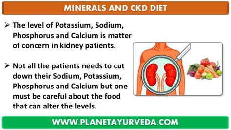 • in general, the limit for patients with ckd is; Foods with low and high potassium - CKD Diet