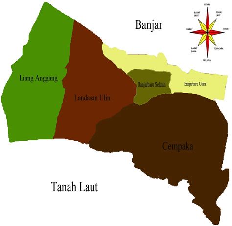 Coems Blog Peta Kota Banjarbaru
