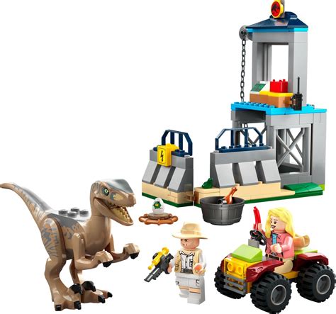 Lego Jurassic World Jurassic Park Velociraptor Escape Brickeconomy