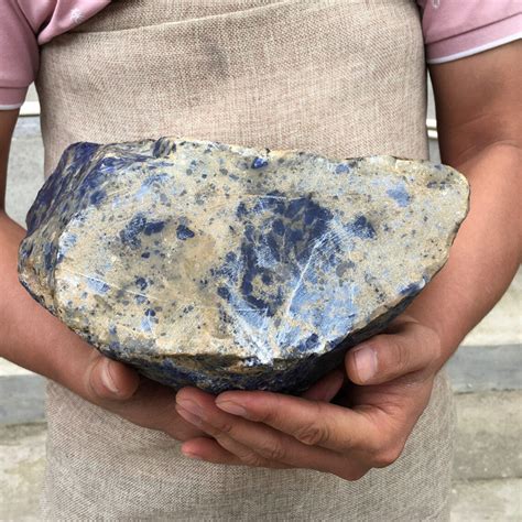 958kg Natural Blue Vein Stone Raw Gemstone Blue Vein Stone Etsy