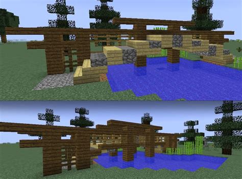 How To Build A Small Bridge In Minecraft