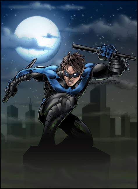 Nightwing By Aibryce On Deviantart