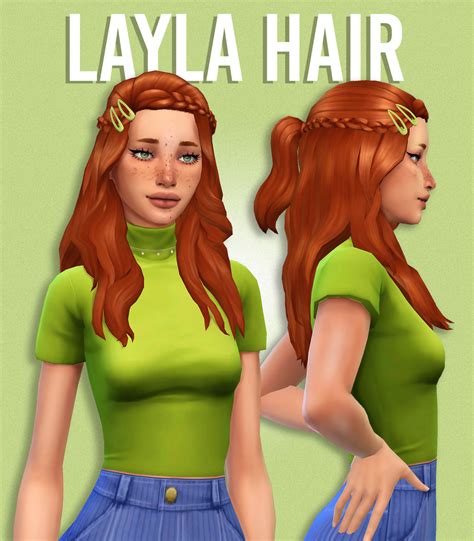Twinksimstress Layla Hair For The Sims 4