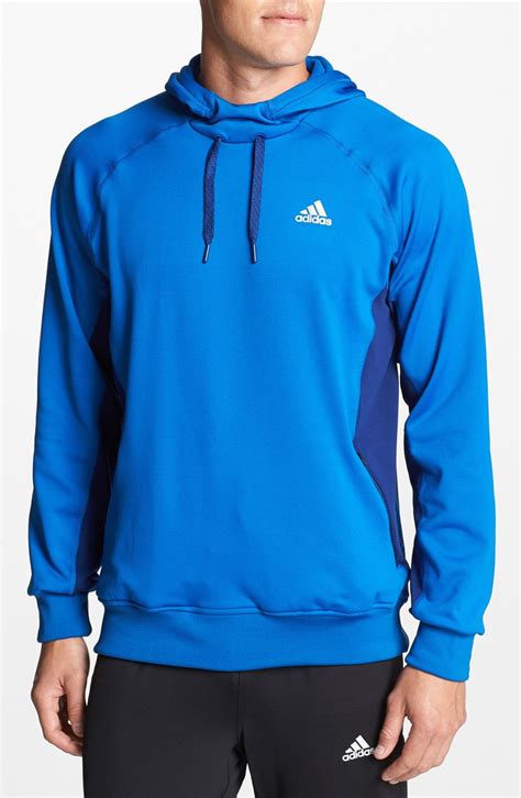 Adidas Climawarm Hoodie In Blue For Men Blue Beauty Dark Onix Lyst